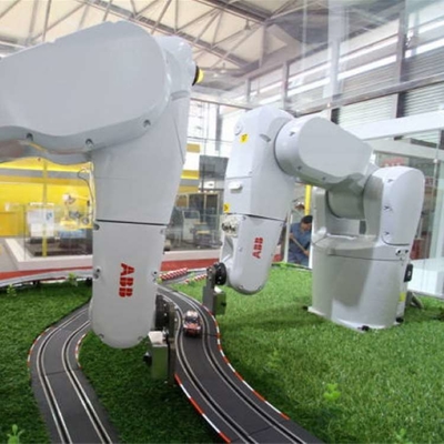 Mini Robotik Kol 6 Eksenli ABB IRB 1200 Robot Otomasyonunu İşletmek İçin CNGBS Robotu Yakalayıcıyla