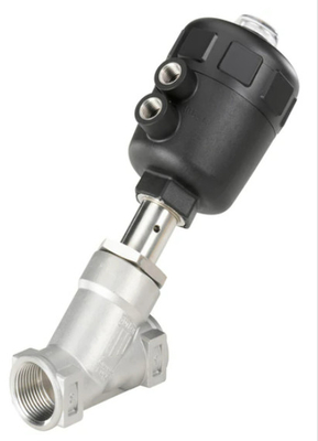 3/2 Çalışan Burkert Brass Solenoid Valve 6524 Basınç azaltma için, top valfleri