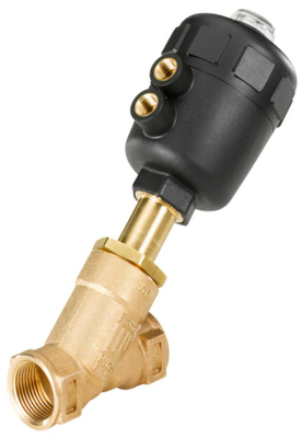 3/2 Çalışan Burkert Brass Solenoid Valve 6524 Basınç azaltma için, top valfleri