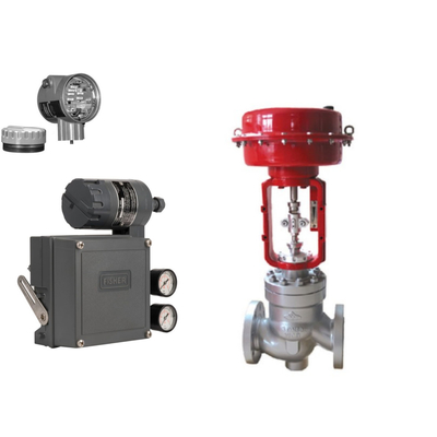 Ünlü Çinli Wuzhong Pneumatik Kontrol Valfi Fisher 3582I Pozisyoner ile Valf Pozisyoner olarak