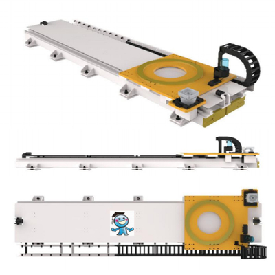 KUKA Palletizing Robot KR 240 R3200 PA Otomatik Palletizer Endüstriyel Robot Kolu Olarak CNGBS Rehber Rayları ile