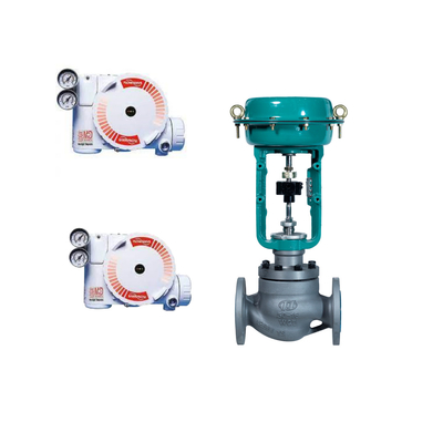 ChuanYi Marka Hızlı Değişimli Tek Koltuklu Kontrol Valfi Flowserve Logix 3200MD Dijital HART Pozisyoner ile