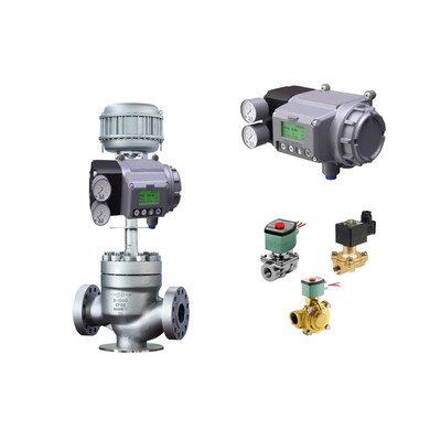 Masoneilan SVI3 Dijital Valf Konumlandırıcısı ve EMERSON ASCO210 2 yönlü solenoid valfleri ile düşük sıcaklık kontrol valfi