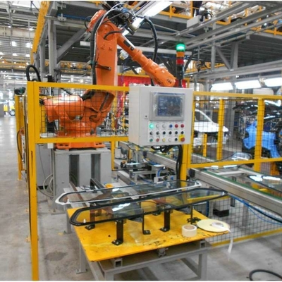 ABB 6 Eksenli Robotik Kol IRB 6700-155/2.85 Palletizing Robot Otomasyon için CNGBS Temizleyici ile
