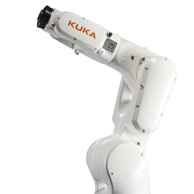 6 Eksenli Kuka Robotik Kol KR 10 R1100-2 CNGBS Robot Hızlı Değiştiricisi ile Otomatik İşleme Robotu