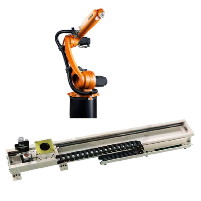 Kuka Robot Kolu 6 Eksen KR 10 R1420 Endüstriyel Robot İşlemciliği İçin CNGBS Robot Kılavuz Rayı ile