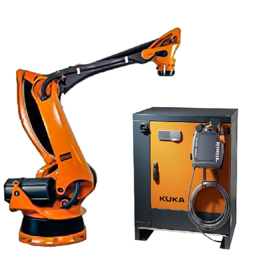 Palletizing Robotic Arm 5 Axis Kuka KR 180 PA CNGBS Robot Rehber Demiryolu ile Palletizing Robot