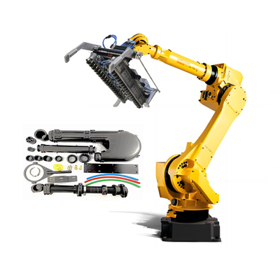 Endüstriyel 6 Eksenli Fanuc Robot Kolu M-710iC Büyük Faydalı Yük Yakalayıcısı ve CNGBS Kıyafet Çantası