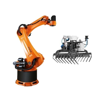 6 Eksenli Robotik Kaynak Kol Kuka KR 210 R2700-2 Kaynak Robotu için CNGBS Kaynak Konumlandırıcı ile