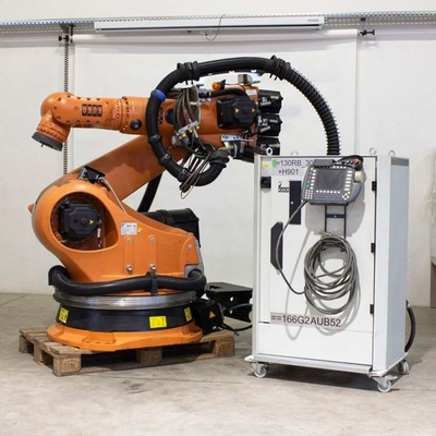 6 Eksenli Robotik Kaynak Kol Kuka KR 210 R2700-2 Kaynak Robotu için CNGBS Kaynak Konumlandırıcı ile