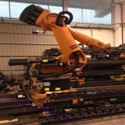 Kuka Robotik Kol 6 Eksenli KR 360 R2830 Otomatik Al ve Yerleştir Robotu İçin CNGBS Robotu Yakalayıcı ile