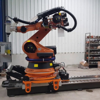 Kuka Robotik Kol 6 Eksenli KR 360 R2830 Otomatik Al ve Yerleştir Robotu İçin CNGBS Robotu Yakalayıcı ile
