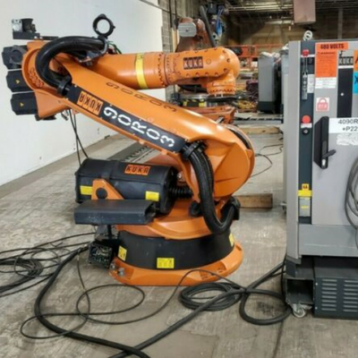 Kuka Robotik Kol 6 Eksenli KR 360 R2830 Otomatik Al ve Yerleştir Robotu İçin CNGBS Robotu Yakalayıcı ile