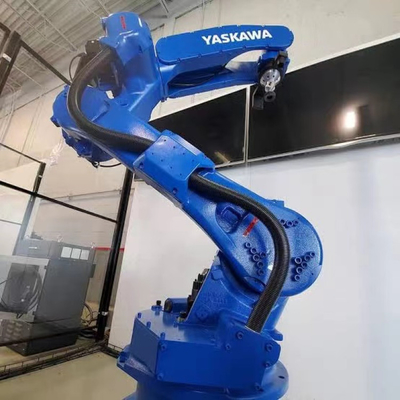 Yaskawa 6 Eksenli Kaynak Robotu Kol MOTOMAN GP25 CNGBS konumlandırıcı ile Fabrika için Lazer Kaynak Makinesi