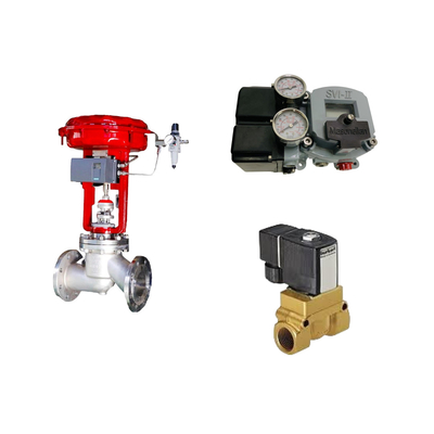 Masoneilan SVI2-21123121 konumlandırıcı ve Burkert 5404 Solenoioid valfi ile Çin'in ünlü Pneumatik kontrol valfi