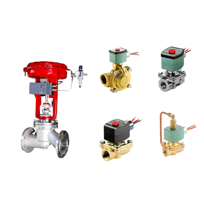 Masoneilan SVI2-21123121 konumlandırıcı ve ASCO solenoid valfi ile Çin'in ünlü Pneumatik kontrol valfi