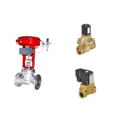 Koso KGP5000 Akıllı Valf Konumlandırıcısı ve Burkert 5404 Solenoid Valfi ile Pnömatik Kontrol Valfleri