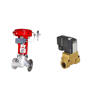 Koso KGP5000 Akıllı Valf Konumlandırıcısı ve Burkert 5404 Solenoid Valfi ile Pnömatik Kontrol Valfleri