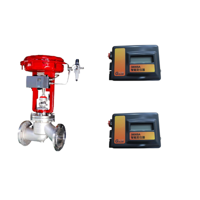 Samson 3372 aktüatörü ile Çin'in Kontrol Valfı FISHER 3800sa Valve Positioner Burkert 5404 Solenoid Valf