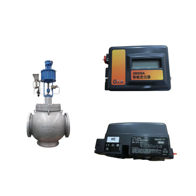 Samson 3372 aktüatörü ile Çin'in Kontrol Valfı FISHER 3800sa Valve Positioner Burkert 5404 Solenoid Valf