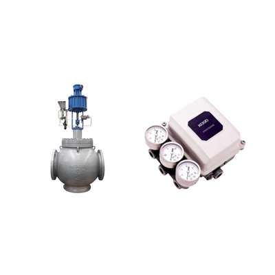 KOSO PP800 dijital konumlandırıcı ve Burkert Tip 5404 Solenoid Valf ile yüksek kaliteli çin kontrol valfleri