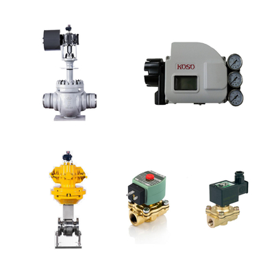 Koso KGP5000 akıllı valf konumlandırıcısı ve ASCO solenoid valfleri ile yüksek kaliteli Çin'in pnevmatik kontrol valfleri