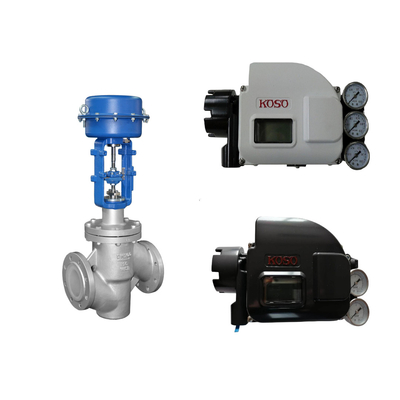 Koso KGP5000 akıllı valf konumlandırıcısı ve ASCO solenoid valfleri ile yüksek kaliteli Çin'in pnevmatik kontrol valfleri
