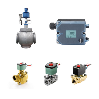Pnömatik Kontrol Valfları Samson 3725 Elektropnömatik Konumlandırıcı ve ASCO Solenoid Valfları
