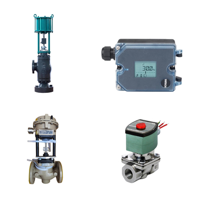 Samson 3372 aktüatörü ile kontrol valfi Samson 3725 pozisyoner ASCO solenoid valfi