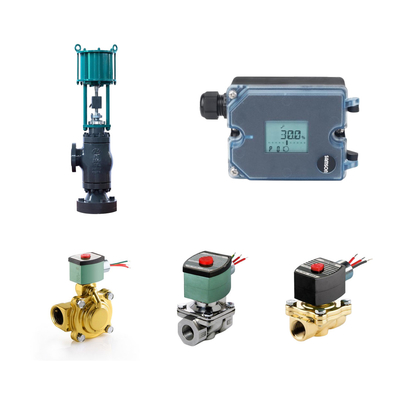 Samson 3372 aktüatörü ile kontrol valfi Samson 3725 pozisyoner ASCO solenoid valfi