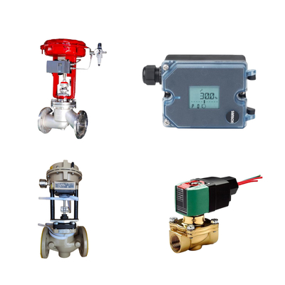 Samson 3372 aktüatörü ile kontrol valfi Samson 3725 pozisyoner ASCO solenoid valfi