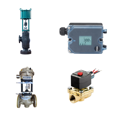 Samson 3372 aktüatörü ile kontrol valfi Samson 3725 pozisyoner ASCO solenoid valfi