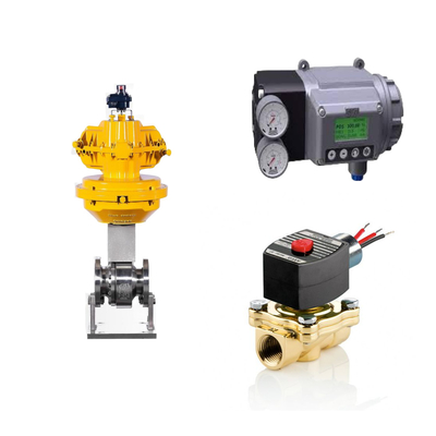 Masoneilan SVI3 Dijital Valf Konumlandırıcısı ve EMERSON ASCO210 2 yönlü solenoid valfleri ile düşük sıcaklık kontrol valfi