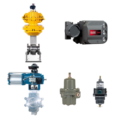 Fisher dvc6200 akıllı konumlandırıcı ve Fisher 67CFR Filtre Düzenleyicisi ile ünlü Çin kontrol valfi