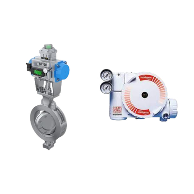 ChuanYi Marka Hızlı Değişimli Tek Koltuklu Kontrol Valfi Flowserve Logix 3200MD Dijital HART Pozisyoner ile