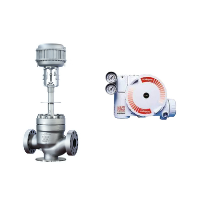 ChuanYi Marka Hızlı Değişimli Tek Koltuklu Kontrol Valfi Flowserve Logix 3200MD Dijital HART Pozisyoner ile