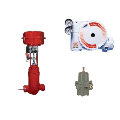 ChuanYi Marka Hızlı Değişimli Tek Koltuklu Kontrol Valfi Flowserve Logix 3200MD Dijital HART Pozisyoner ile