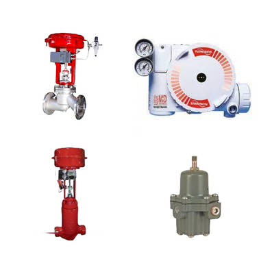 Çin'in ve Masoneilan'ın Flowserve 3200MD Dijital HART Pozisyoner ve Fisher 67CFR Filtre Düzenleyicisi ile Kontrol Valfi