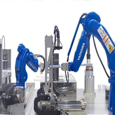 6 Eksenli Al ve Yerleştir Robotlar Kolu Yaskawa GP8 CNGBS Robotu Tutma ile Malzeme İşleme Robotu