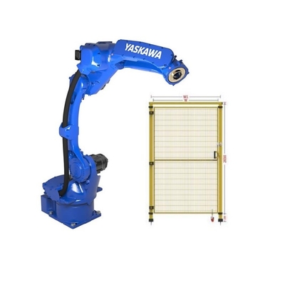 6 Eksenli Robotik Kol Yaskawa GP12 CNGBS Güvenlik Çitli Evrensel Robot Olarak Otomatik İşlem için