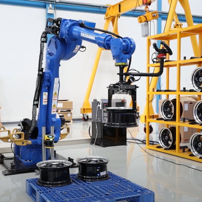 Endüstriyel Yaskawa Robot Kolu GP180 Palet Yapma Makinesi Olarak CNGBS Yakalayıcıyla
