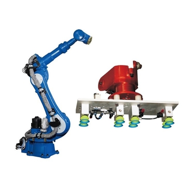 6 Eksenli Evrensel Robotik Kol Yaskawa GP110 CNGBS Robot Tutmacı ile Palet İşleme Robotu