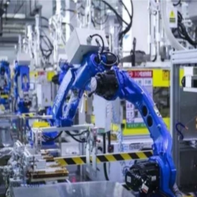 6 Eksenli Evrensel Robotik Kol Yaskawa GP110 CNGBS Robot Tutmacı ile Palet İşleme Robotu