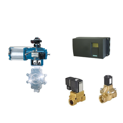 Pnömatik Kontrol Valf Yerleştiricisi Siemens SIPART PS2 Ve Barket Solenoid Valf