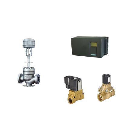 Pnömatik Kontrol Valf Yerleştiricisi Siemens SIPART PS2 Ve Barket Solenoid Valf
