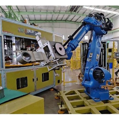 Yaskawa Robot Kolu 6 Eksenli GP180 CNGBS Özel Robot Yakalayıcıyla Palet İşleme Robotu