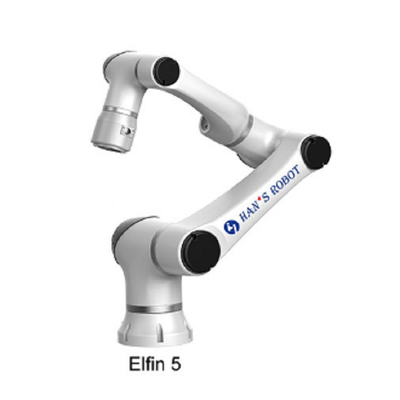 Han's Elfin 5 5KG Faydalı Yüklü 6 Eksenli Cobot Robotik Kol CNGBS Robot Yakalayıcı ile