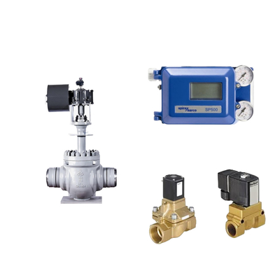 Pnömatik Spirax Sarco Akıllı Valf Yerleştiricisi SP500 Ve Burkert Solenoid Valf