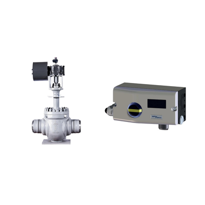 Spirax Sarco Akıllı Valf Yerleştiricisi SP7-10-11 ve Fisher 67CFR Filtre Düzenleyicisi ile Pnömatik Valf