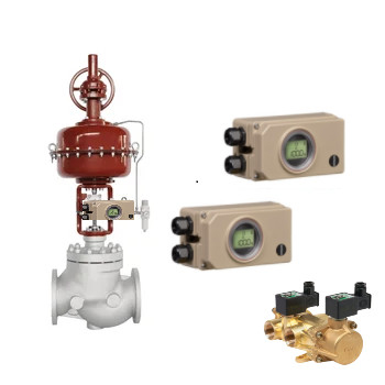 ASCO Solendid Valve And Samson Smart Valve Positioner 3730-3 Çin pnevmatik kontrol valfi için